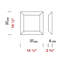 All Fluo 1-Light Flush Mount-12373316