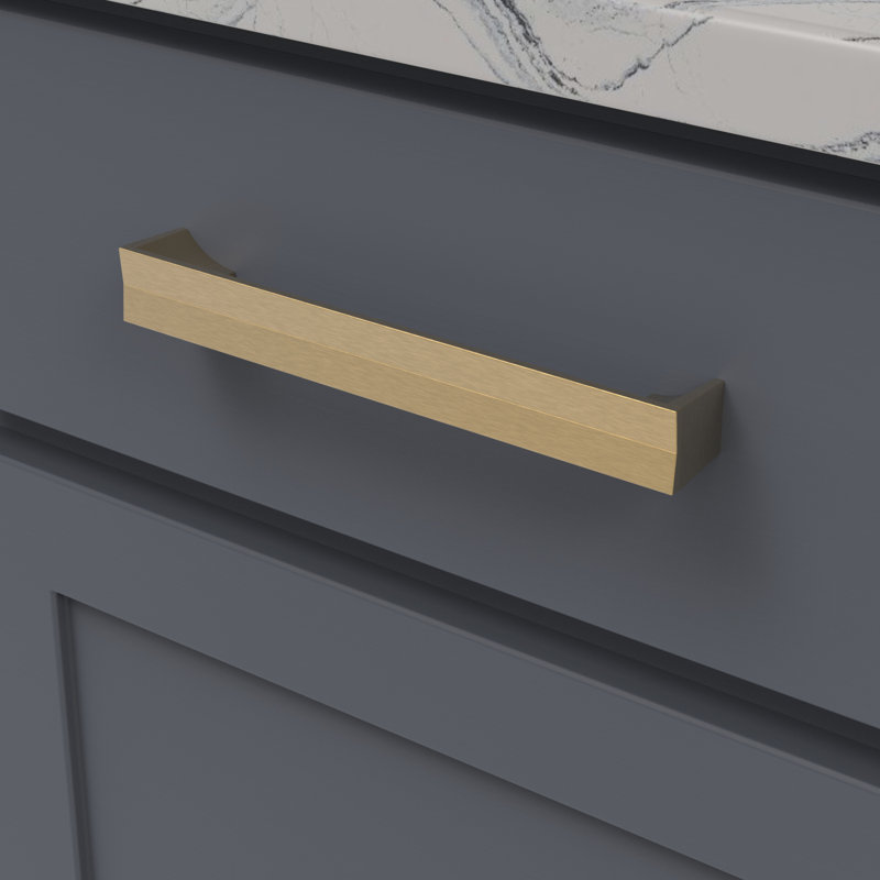Avenue Collection Pull, Polished Nickel, 7 9/16"