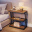 Pedestal End Table