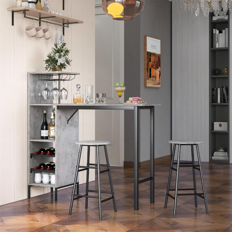 2 - Person Dining Set, Grey