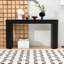 Console avec grand plateau et deux tiroirs-654905187