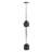 Rev-A-Shelf Lazy Susan Full-Circle Polymer 2-Shelf, White-29099839-29099841