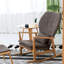 Chaise berçante en chêne-100897671