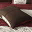 Élégant édredon très grand rouge 7 pièces - Broderie et tissu de travail, 2 taies décoratives, 3 coussins décoratifs, 1 jupe de lit, pièce lavable, broderie, garniture 100%, y compris l'édredon et la machine-118650088