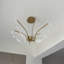 Lustre papillon moderne avec lumière DEL