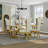 Kowan 18.5'' H Faux Leather Upholstered Parsons Chair