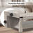 Damika Rectangular Coffee Table with 2-Tier Storage and Rustic Oak-488101278