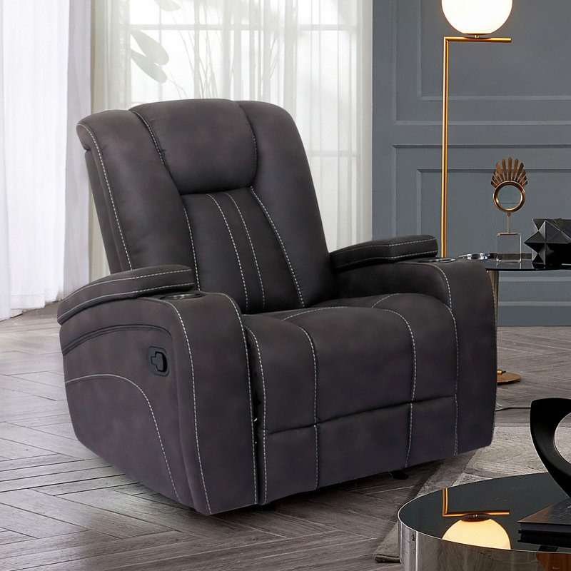Fauteuil coulissant inclinable avec dossier et siège