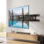 Support mural TV entièrement articulé pour téléviseurs de 32 à 80 pouces, support TV pivotant et inclinable, support TV robuste en acier pour salon, chambre et cinéma maison
