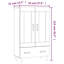 Lonnisha 2 - Door Standard Accent Cabinet-1834608224