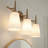 Erlandson 3-Light Dimmable Metal Vanity Light with Frosted Glass Shades-269051451-269051396