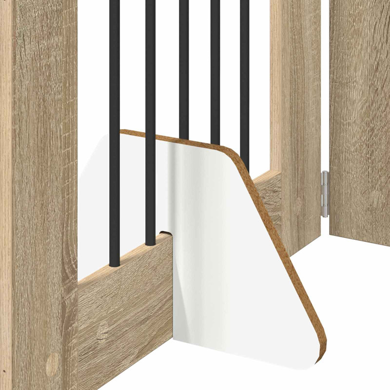 Engineered Wood Free Standing Pet Gate