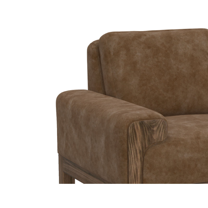 Structure et base en bois, fauteuil