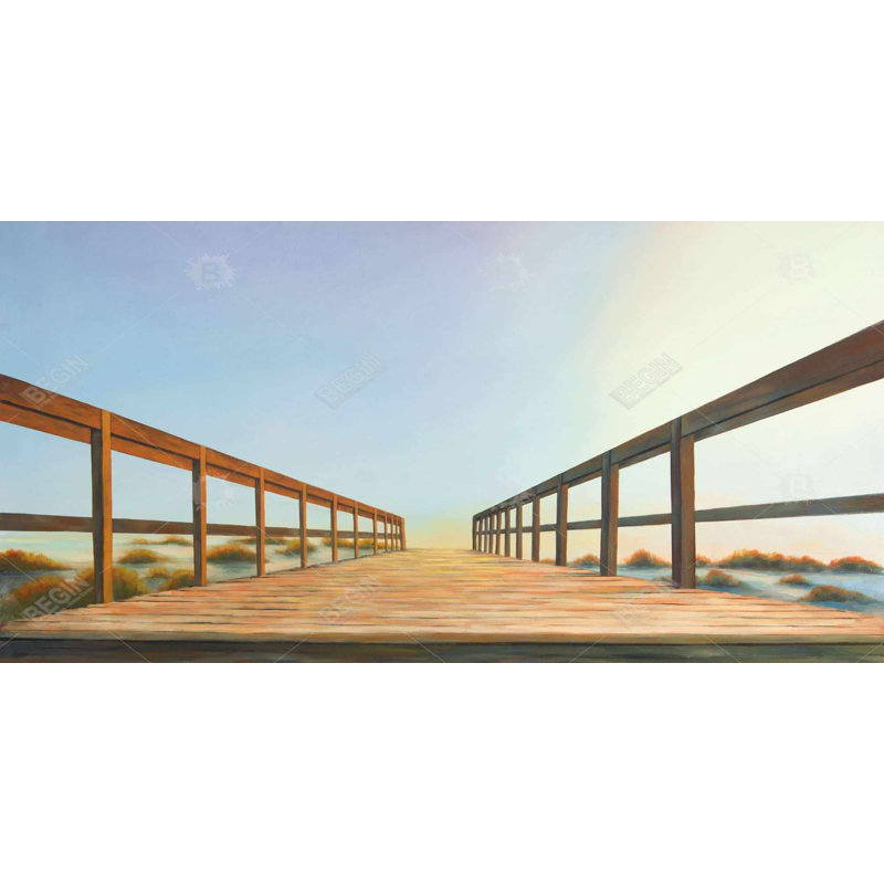 Footbridge - 15.75"x31.50" Desk mat