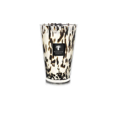 Pearls Black Candle