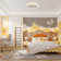 Deontee 15.7" Simple Dimmable Flush Mount Ceiling Light With Remote Control (set Of 2)