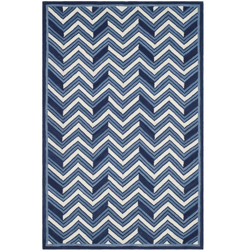 Ralph Lauren Holden Wool Chevron Rug, Rectangle 5' x 8'