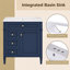 Freestanding Standard Single Vanity Bathroom Vanity With Ceramic Top-1308141940