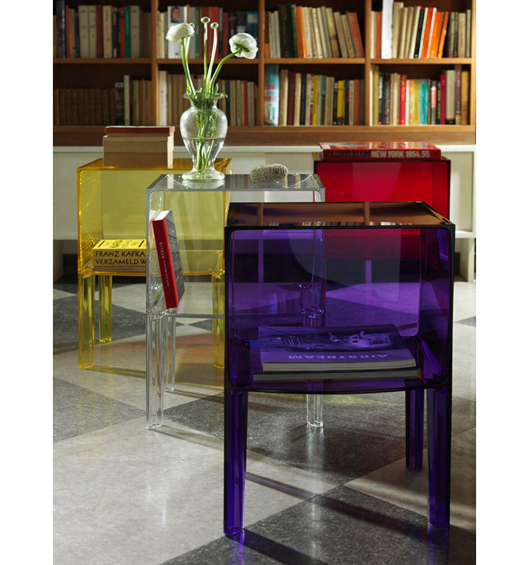 Ghost Nightstand, White