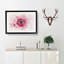 Layers of a Pink Gerbera - Picture Frame Painting Print-56736084-56736083