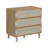 Corkhill Boho Bedroom Dresser With Woven Seagrass