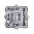 Arthur Court Designs Fleur De Lis Aluminum Chips and Dip Platter