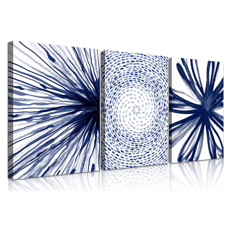 3 Piece Wrapped Canvas Wall Art