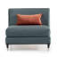 La Francaise 39'' Wide Slipper Chair-661191287