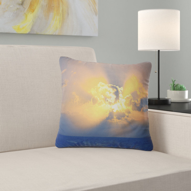 Coussin Scenic Sunset, 16 po x 1 po, Coussin décoratif