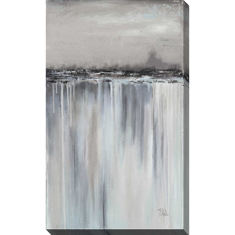 Paysage II - Reproduction d'art sur toile tendue, H 48 po x l 28 po x P 1,5 po