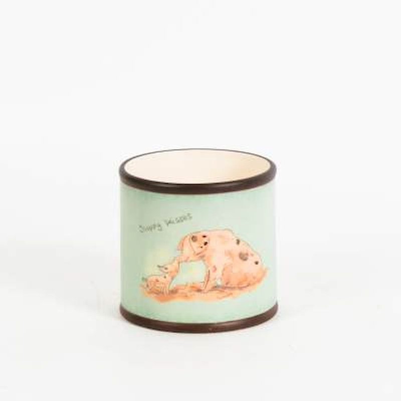 Pot de fleurs en céramique Bill, H 3,94 po x l 4,13 po x P 4,13 po