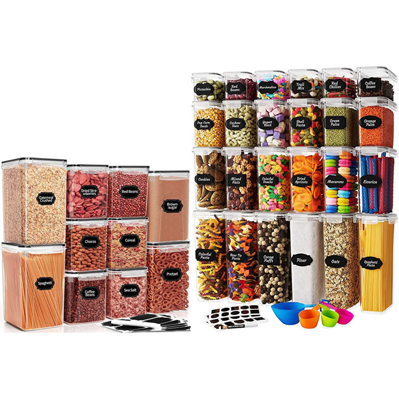 Ensemble de 34 contenants alimentaires Cherrel
