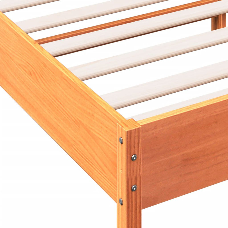Jessamine Solid Wood Bed, Small Single (2'6)