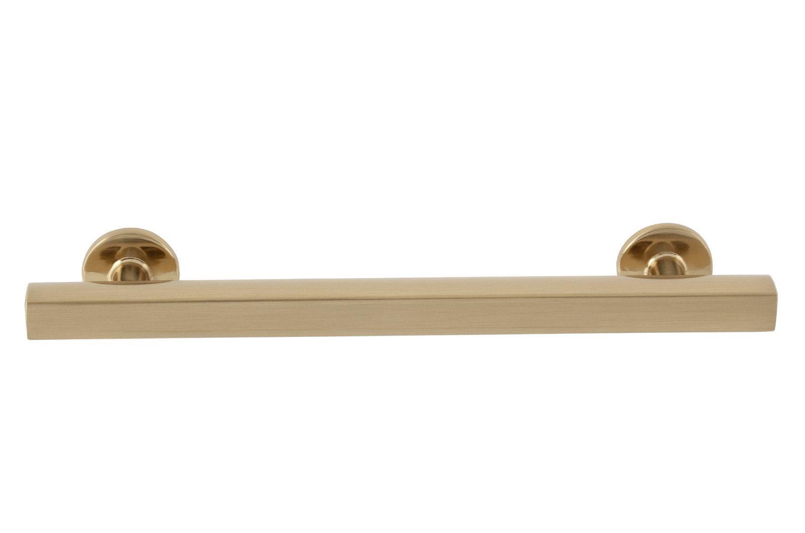 Flynn Bar Cabinet Pull, Satin Brass, 5 1/2"