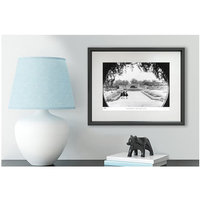 Davyhulme, The Park C1955 by Francis Frith - Single Picture Frame Print, 40cm H x 50cm W x 2.3cm D