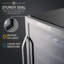 Ivation Single Zone 18.7'' Freestanding 34 Bottle Wine Refrigerator