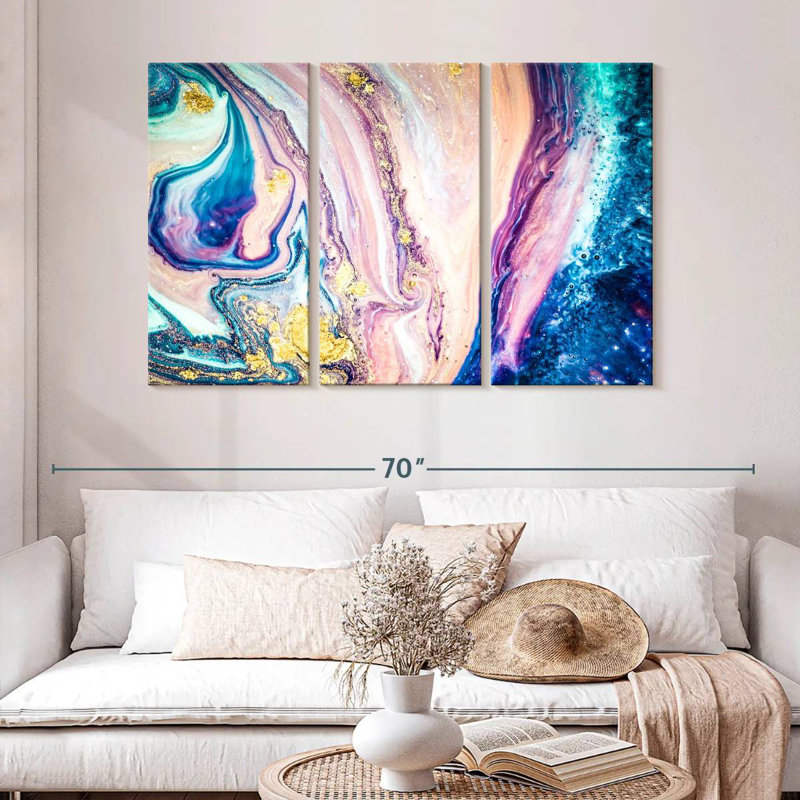 Avery Galaxy Pour, 32" H x 50" W