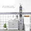 Armoire de rangement pour salle de bain, tour à linge autoportante-402605196