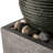 Outdoor Fountain with Lights-244237378-244237380