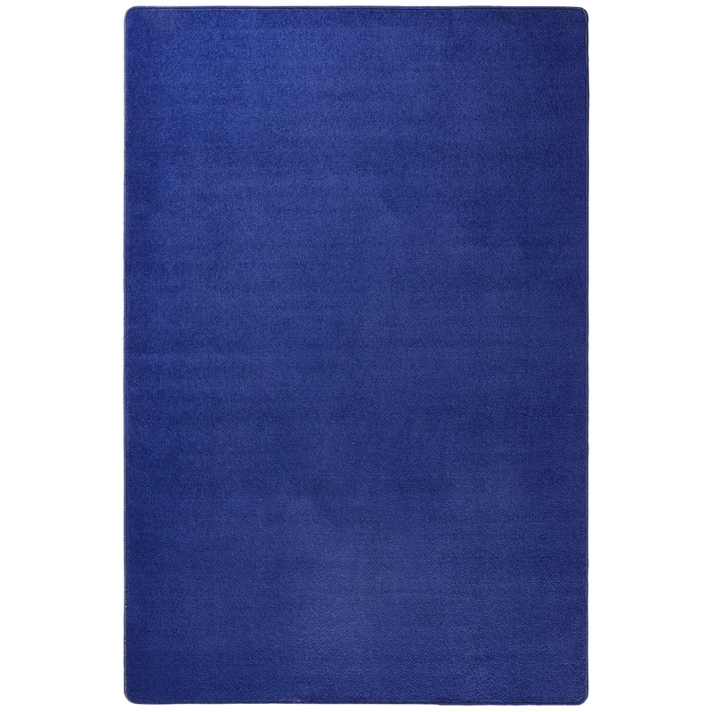 Fancy Tufted Blue Rug, Rectangle 100 x 150cm