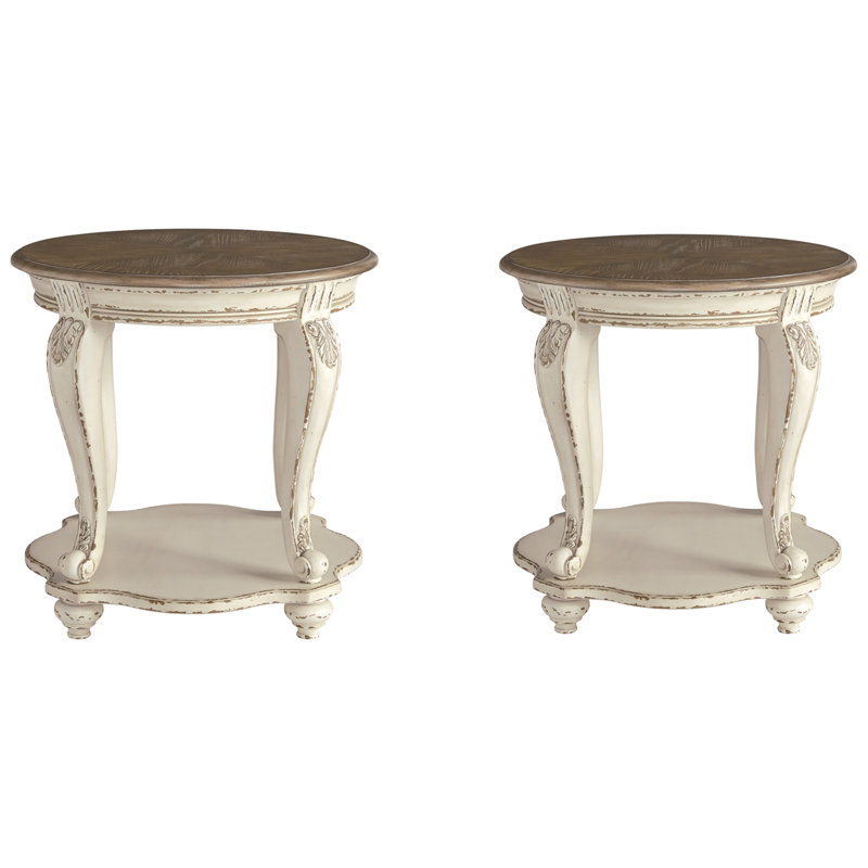 Ensemble de tables de bout avec rangement Dariyan