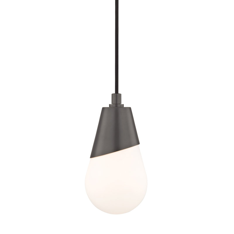 Luminaire suspendu 1 lumière Cora, Laiton vieilli