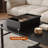 Modern Simplicity Ash Wood Coffee Table