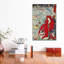 Jigoku Dayu (Hell Courtesan) by Kawanabe Kyosai - Painting on Canvas-89229126-42160913