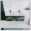 Meuble-lavabo mural flottant 48 po et porte d'armoire à fermeture en douceur