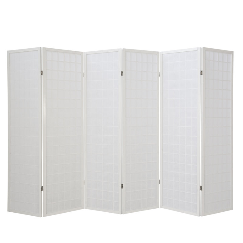 Archibald 3 - Panel Folding Room Divider, 6 Panels