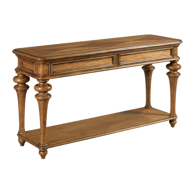 Interlachen 54'' Solid Wood Top Console Table