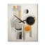 Horloge murale à énergie géométrique abstraite-99635338