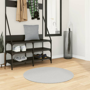 Rug "HUARTE" Short Pile Soft and Washable Grey