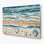 «Coastal Gulf Coast», art mural en métal beige